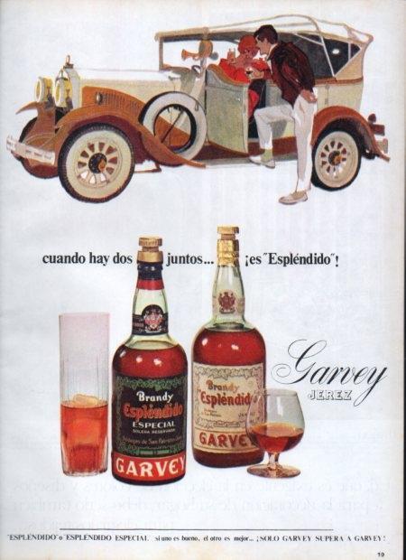 LAMINA V21386: Publicidad brandy Esplendido