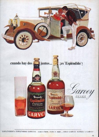 LAMINA V21386: Publicidad brandy Esplendido
