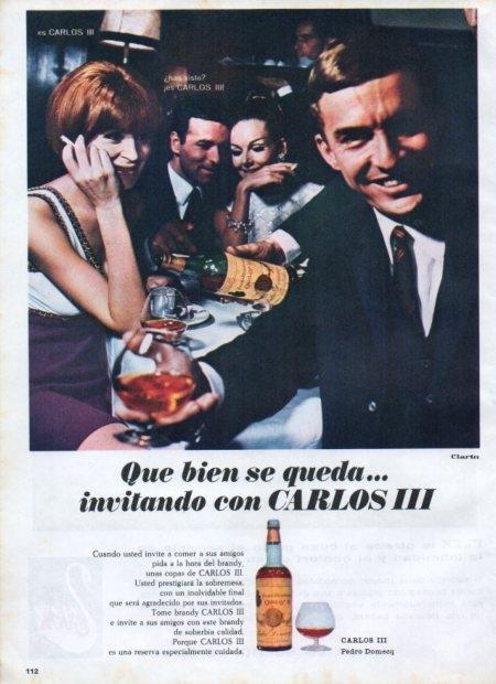 LAMINA V21415: Publicidad brandy Carlos III