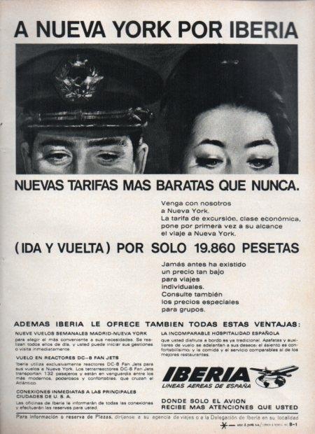 LAMINA V21525: Publicidad Iberia