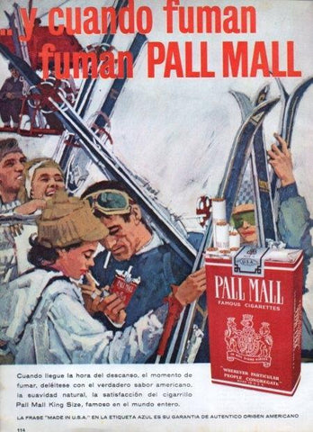LAMINA V21416: Publicidad Pall Mall