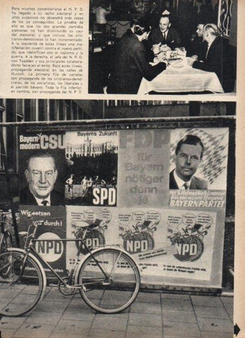LAMINA V21437: Carteles propaganda electoral en Berlin