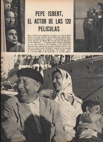 LAMINA V21447: Pepe Isbert en la pelicula El Verdugo de 1964