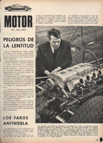 LAMINA V21449: Keith Cosworth constructor de motores
