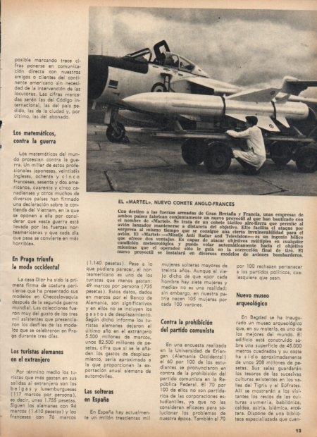 LAMINA V21428: Martel cohete tactico anglo-frances