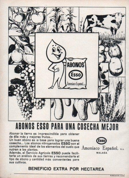 LAMINA V21526: Publicidad abonos Esso