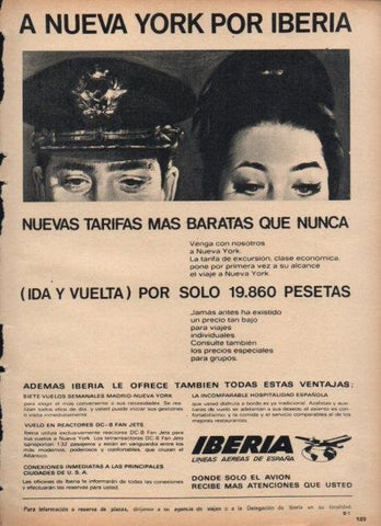 LAMINA V21624: Publicidad Iberia