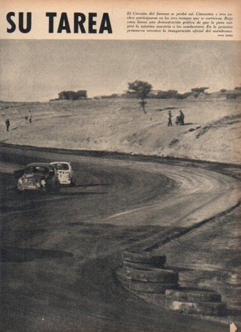 LAMINA V21605: Pruebas en el Circuito del Jarama