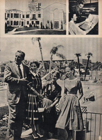 LAMINA V21611: Walt Disney y su familia