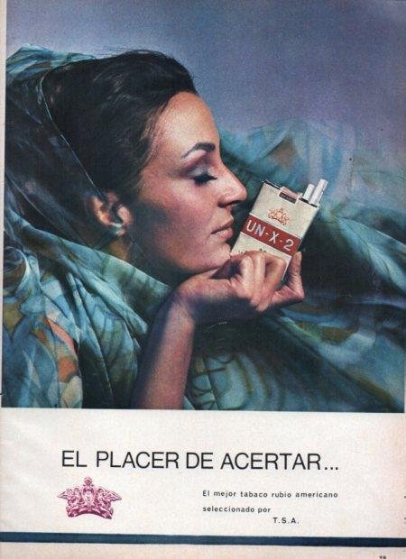 LAMINA V21636: Publicidad UN-X-2 cigarrillos