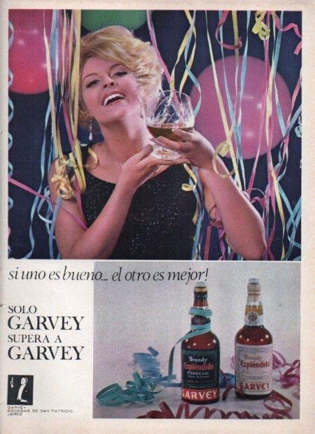 LAMINA V21663: Publicidad brandy Esplendido de Garvey