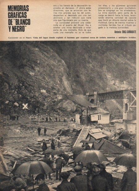 LAMINA V21658: Catastrofe en el puerto de Musel