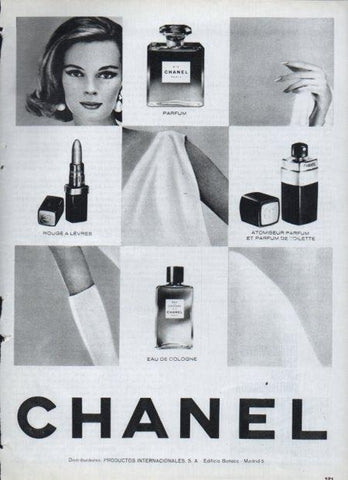 LAMINA V21666: Publicidad Chanel