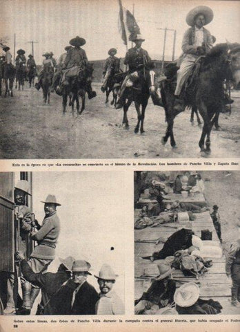 LAMINA V21645: Pancho Villa en la campaña contra el general Huerta