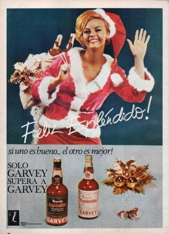 LAMINA V21551: Publicidad brandy Esplendido de Garvey