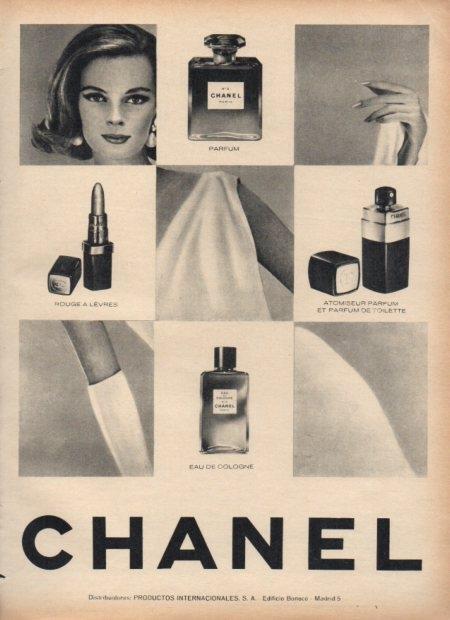 LAMINA V21558: Publicidad Chanel