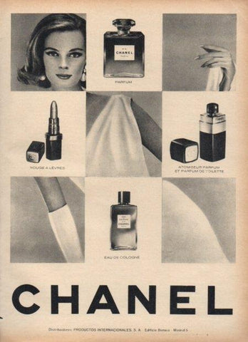 LAMINA V21558: Publicidad Chanel