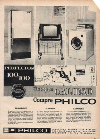 LAMINA V21559: Publicidad Philco