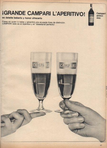 LAMINA V21546: Publicidad Campari
