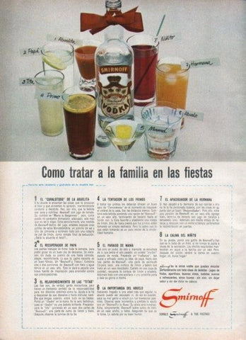 LAMINA V21530: Publicidad Smirnoff