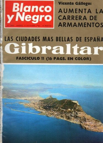 LAMINA V21539: Portada revista Blanco y Negro de 17 de diciembre de 1966