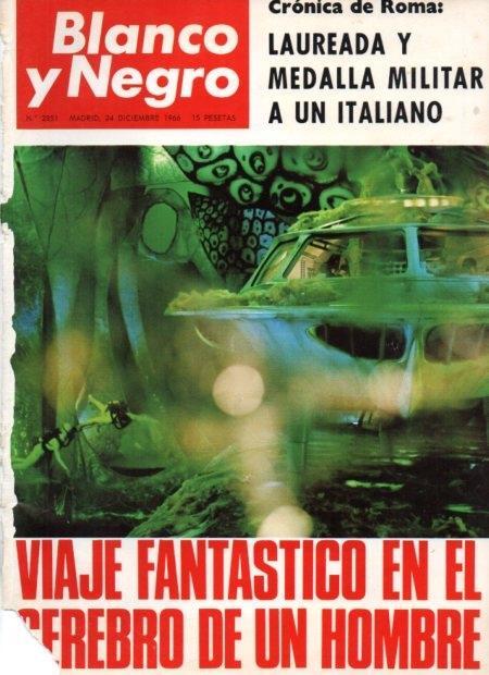 LAMINA V21584: Portada revista Blanco y Negro de 24 de diciembre de 1966