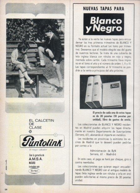 LAMINA V21595: Publicidad Puntolink calcetin