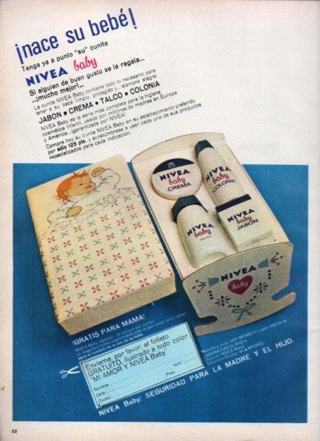 LAMINA V21592: Publicidad Nivea baby