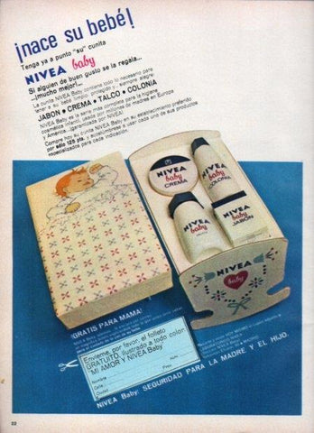 LAMINA V21592: Publicidad Nivea baby