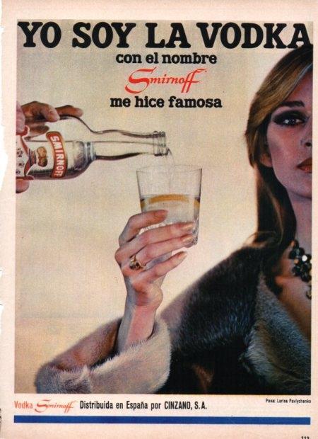 LAMINA V21577: Publicidad Smirnoff vodka