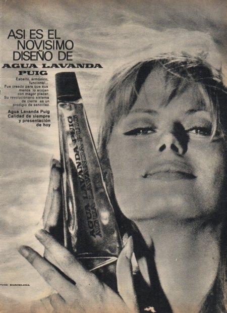 LAMINA V21379: Publicidad Agua Lavanda Puig