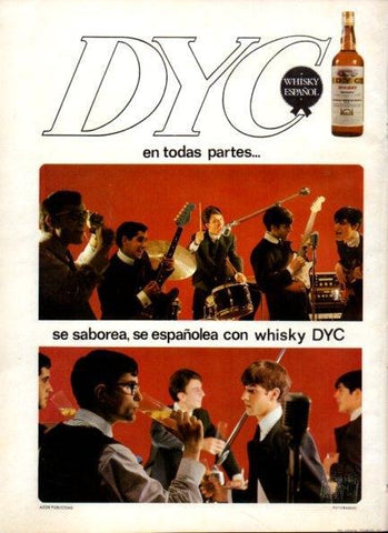 LAMINA V21178: Publicidad whisky Dyc