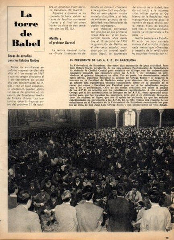 LAMINA V21185: Luis Ortega Escos en Facultad de Medicina de Barcelona