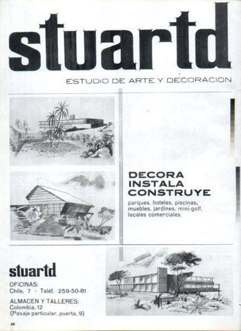 LAMINA V21191: Publicidad Stuartd estudio de arte y decoracion