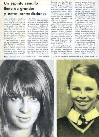 LAMINA V21193: Julie Christie