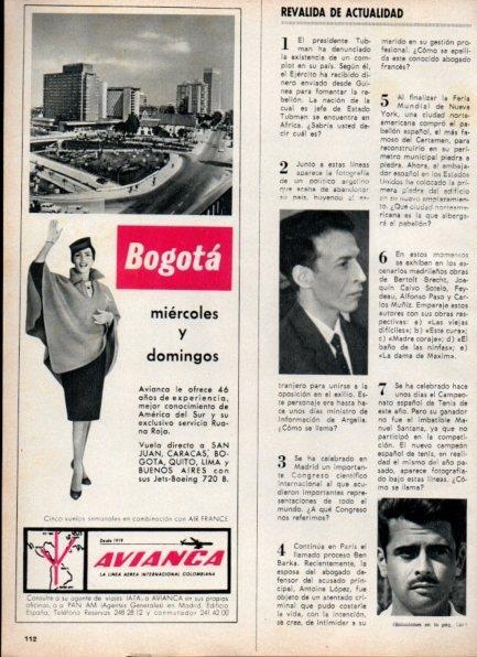LAMINA V21170: Publicidad Avianca