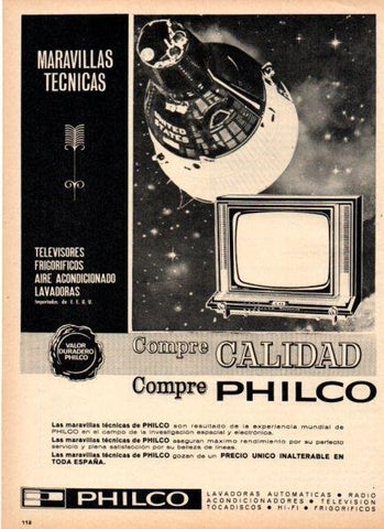 LAMINA V21172: Publicidad Philco