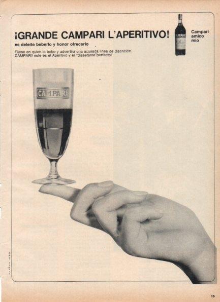 LAMINA V21229: Publicidad Campari