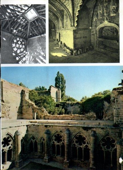 LAMINA V21214: Interior del Monasterio de Fresdeval en Burgos