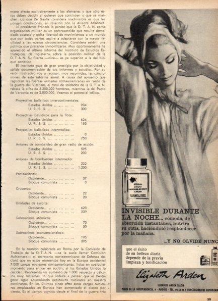 LAMINA V21197: Publicidad Ardena liquid cream de Elisabeth ARden