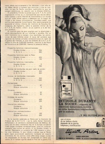 LAMINA V21197: Publicidad Ardena liquid cream de Elisabeth ARden