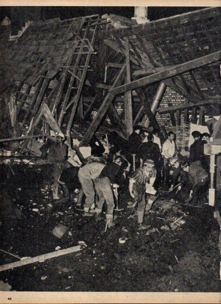 LAMINA V21200: Catastrofe minera en escuela Tanglas en Aberfan