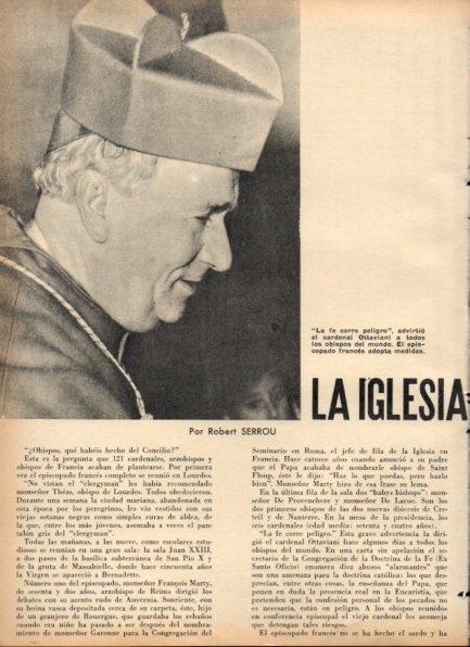 LAMINA V21203: Cardenal Ottaviani