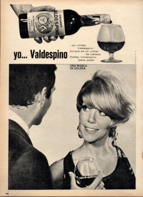 LAMINA V21104: Publicidad brandy Valdespino