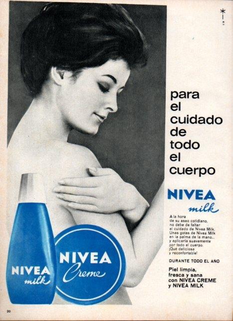 LAMINA V21097: Publicidad Nivea Milk