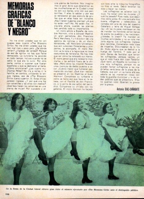 LAMINA V21123: The Blossons Girls en Ciudad Lineal