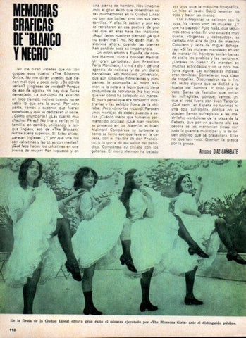 LAMINA V21123: The Blossons Girls en Ciudad Lineal