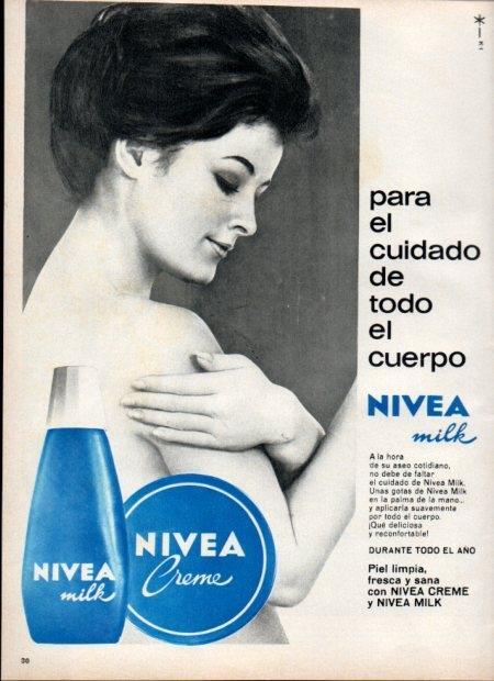 LAMINA V21146: Publicidad Nivea milk