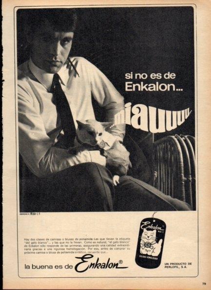 LAMINA V21156: Publicidad camisas Enkalon