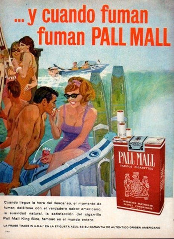 LAMINA V21125: Publicidad Pall Mall 